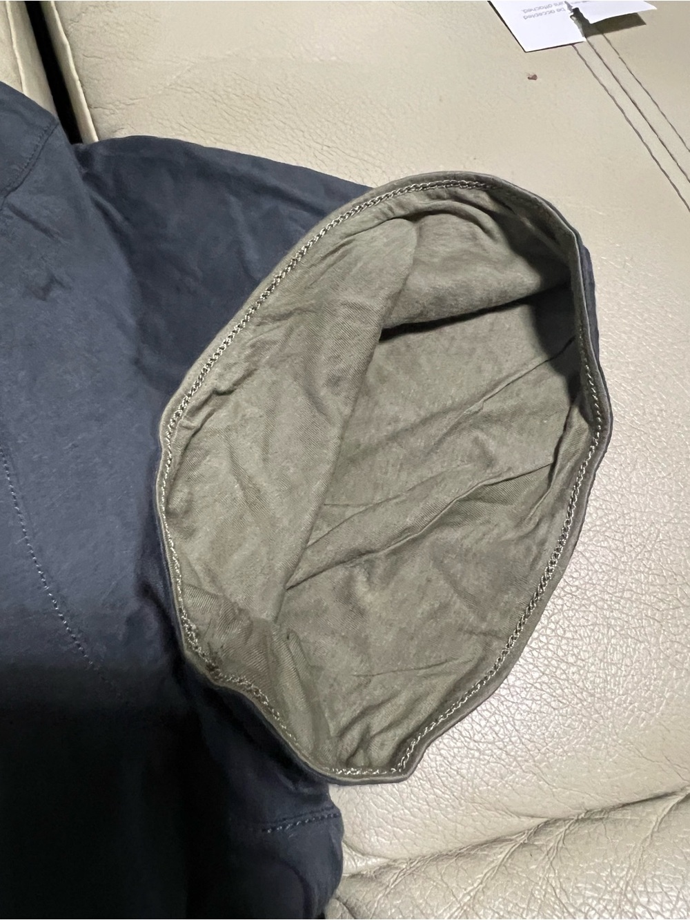 John Varvatos Slate Gray Short Sleeve Crew Tee - Picture 3 of 4